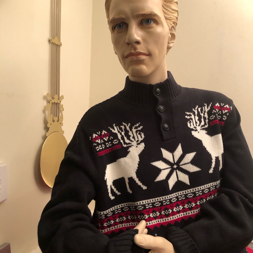 Chaps holiday sweater